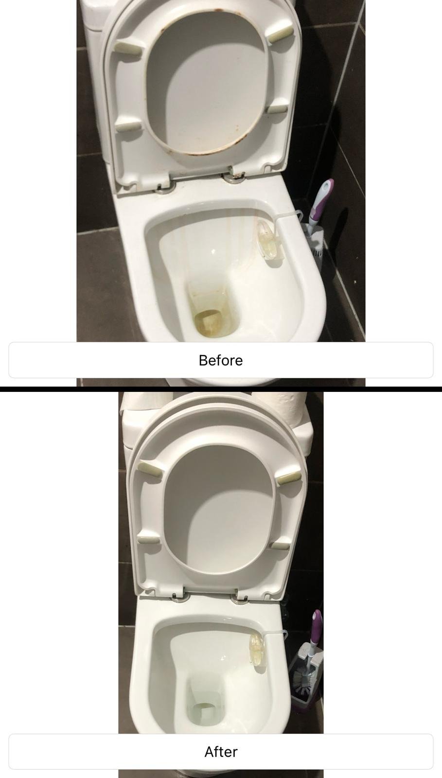 Toilet Before & After - CleanCrew Melbourne